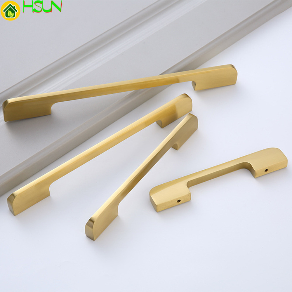 Furniture Hardware Paint - Pintu Cina Baru Emas Kuningan Murni