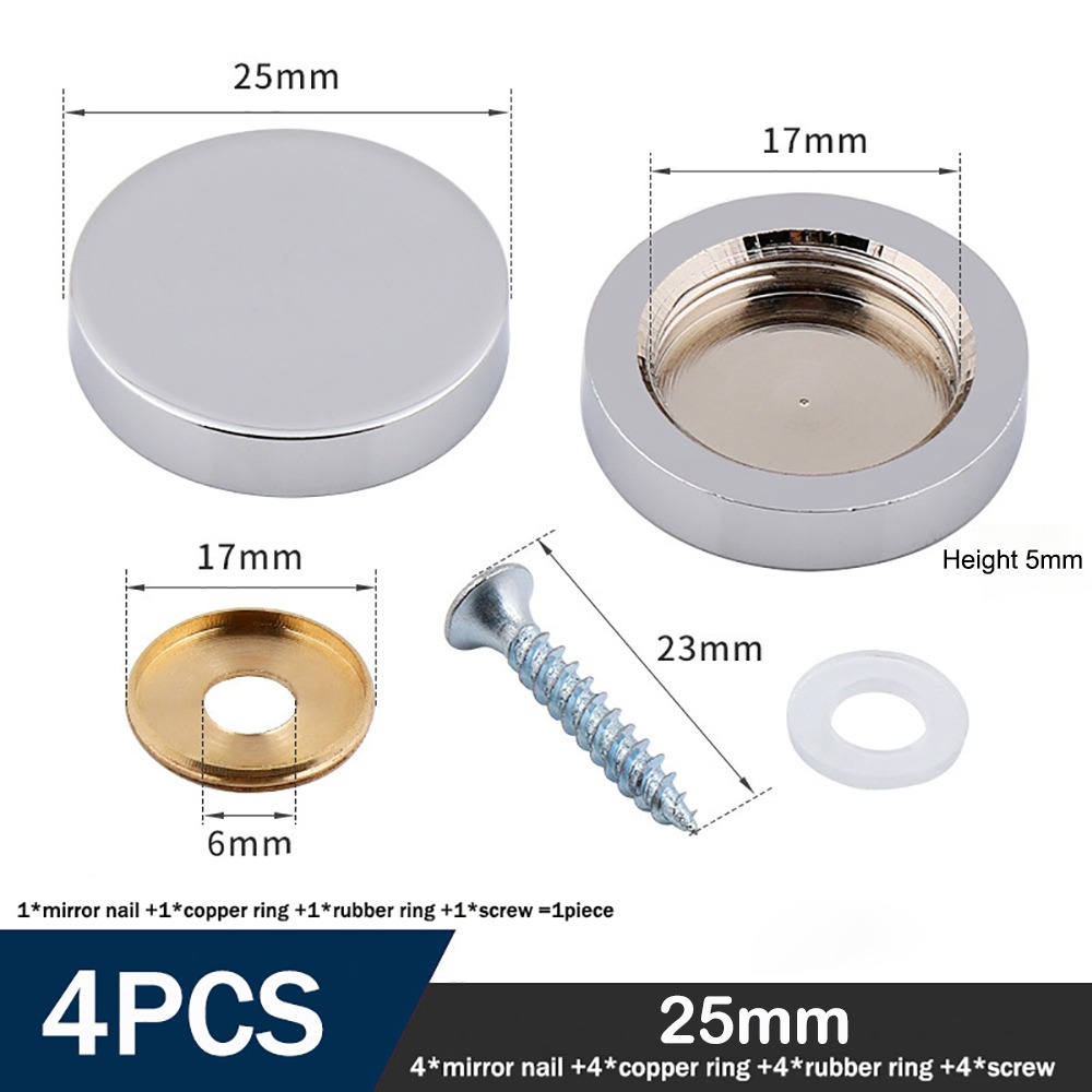 Furniture Hardware Covers - Perlengkapan Furnitur Sekrup Tembaga Tutup Dekoratif