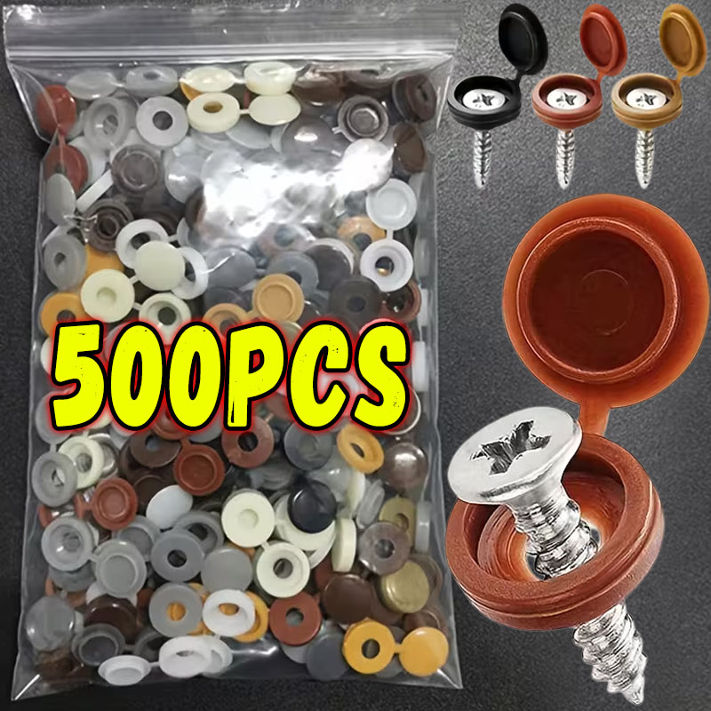 Furniture Hardware Covers - 10/500 Buah Tutup Sekrup Kuku Penutup