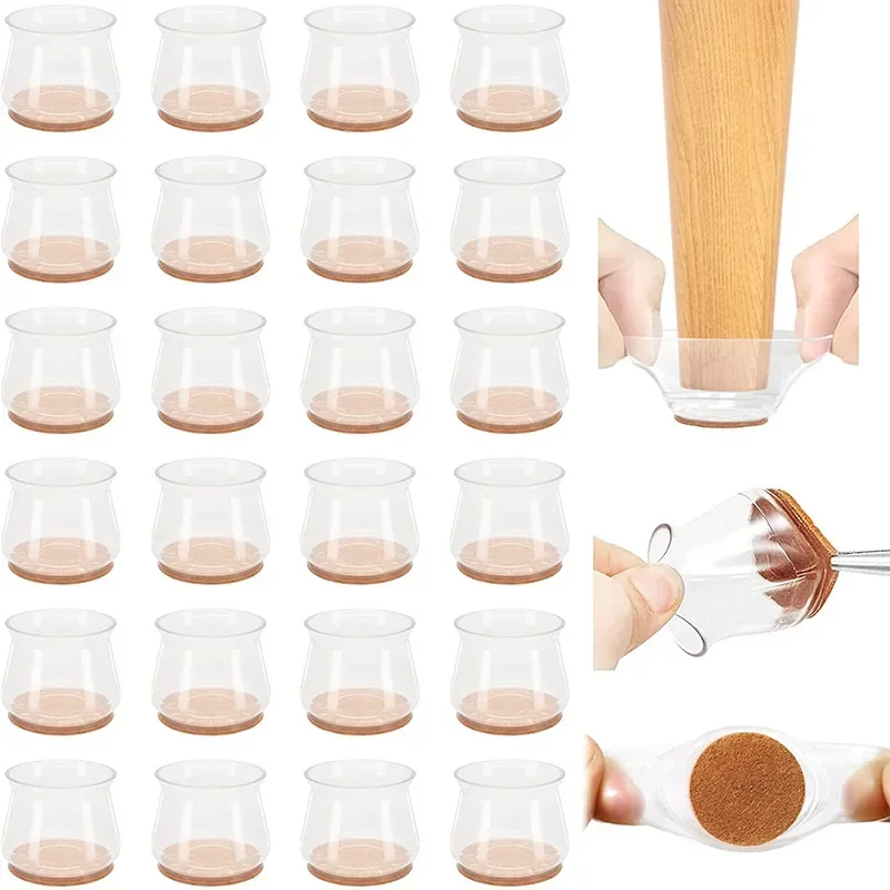 Furniture Hardware Feet - 4/16 buah topi kaki kursi bantalan