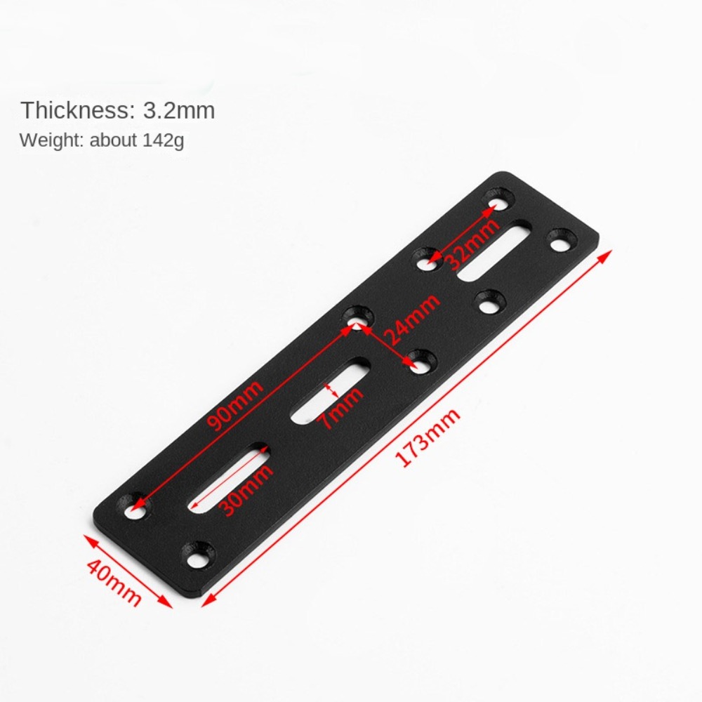Shelf Bracket Pair - Braket Sudut Baja Tahan Karat/Besi Dipasang