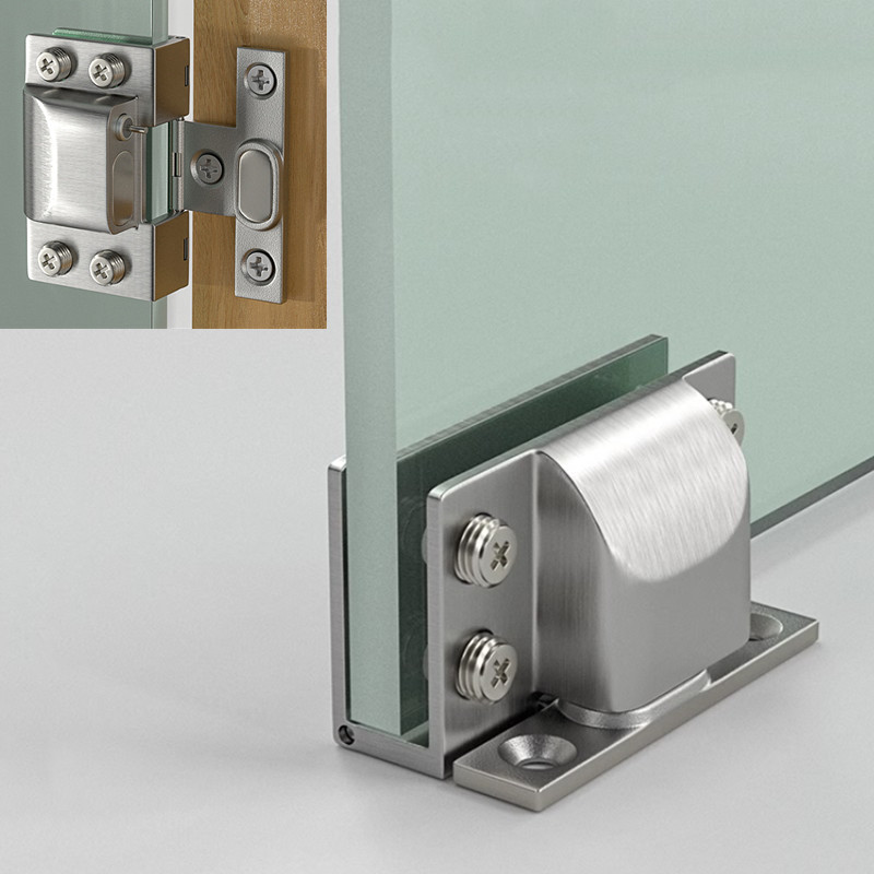 Quality Furniture Hardware - Engsel Kaca Tidak Berlubang Engsel Pintu