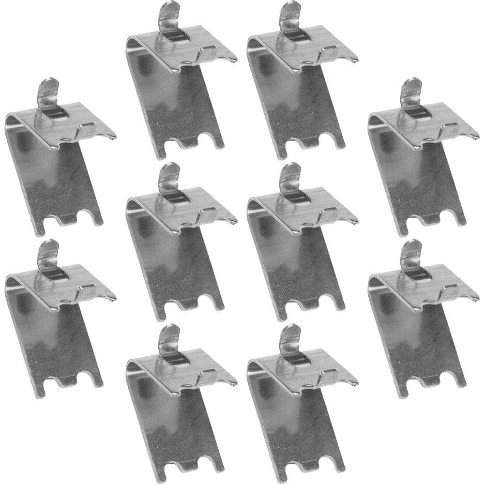 Shelf Bracket Pair - Klip penyangga kulkas, 10 buah gesper
