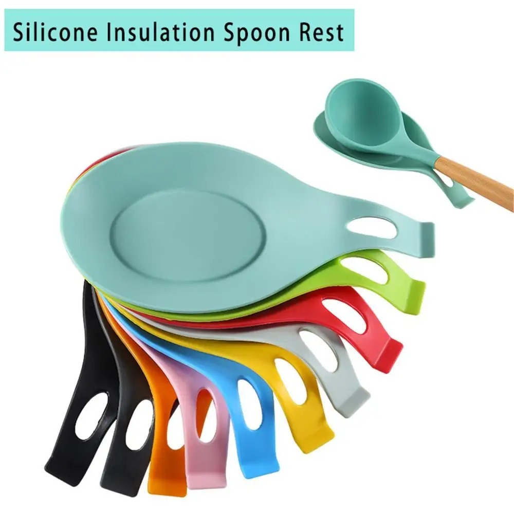 Shelf Bracket Pair - Sendok silikon isolasi panas, dudukan alat