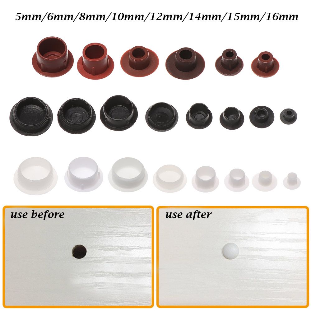 50 buah 5-16mm tutup lubang fu - Furniture Hardware Covers ulasan dan harga