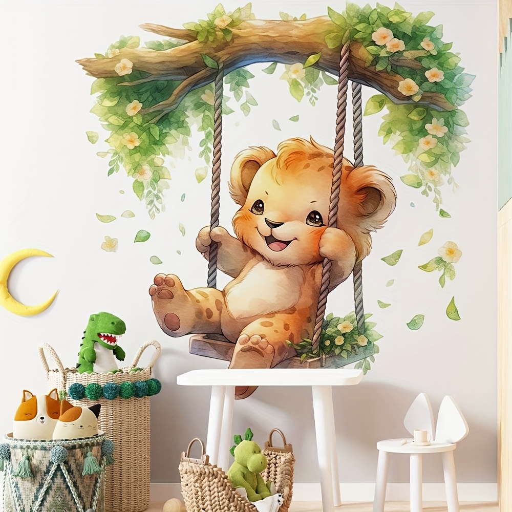 1 Stiker Dinding Kartun Hewan  - Furniture Paradise & Hardware Ghaziabad Photos ulasan dan harga