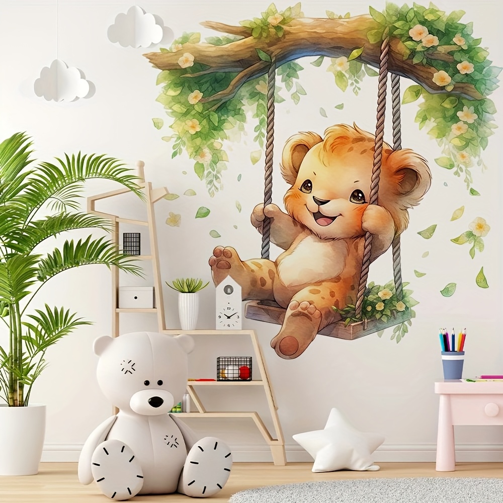 1 Stiker Dinding Kartun Hewan  - Furniture Paradise & Hardware Ghaziabad Photos ulasan dan harga
