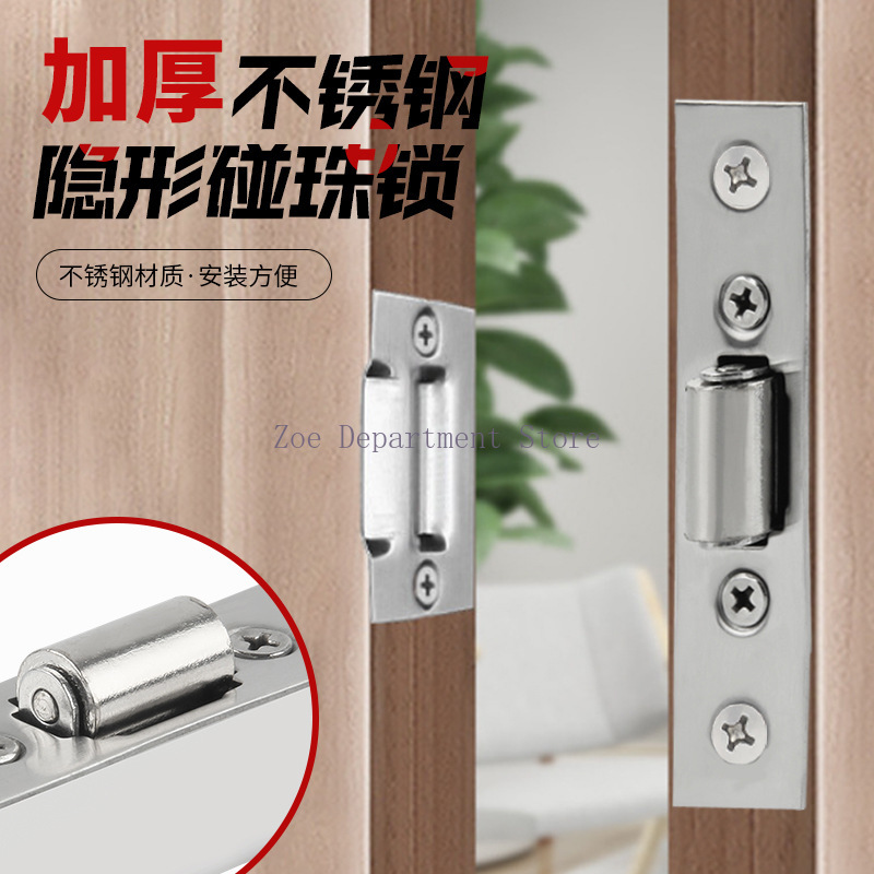 Kunci Pintu Tersembunyi Baja T - Quality Furniture Hardware ulasan dan harga