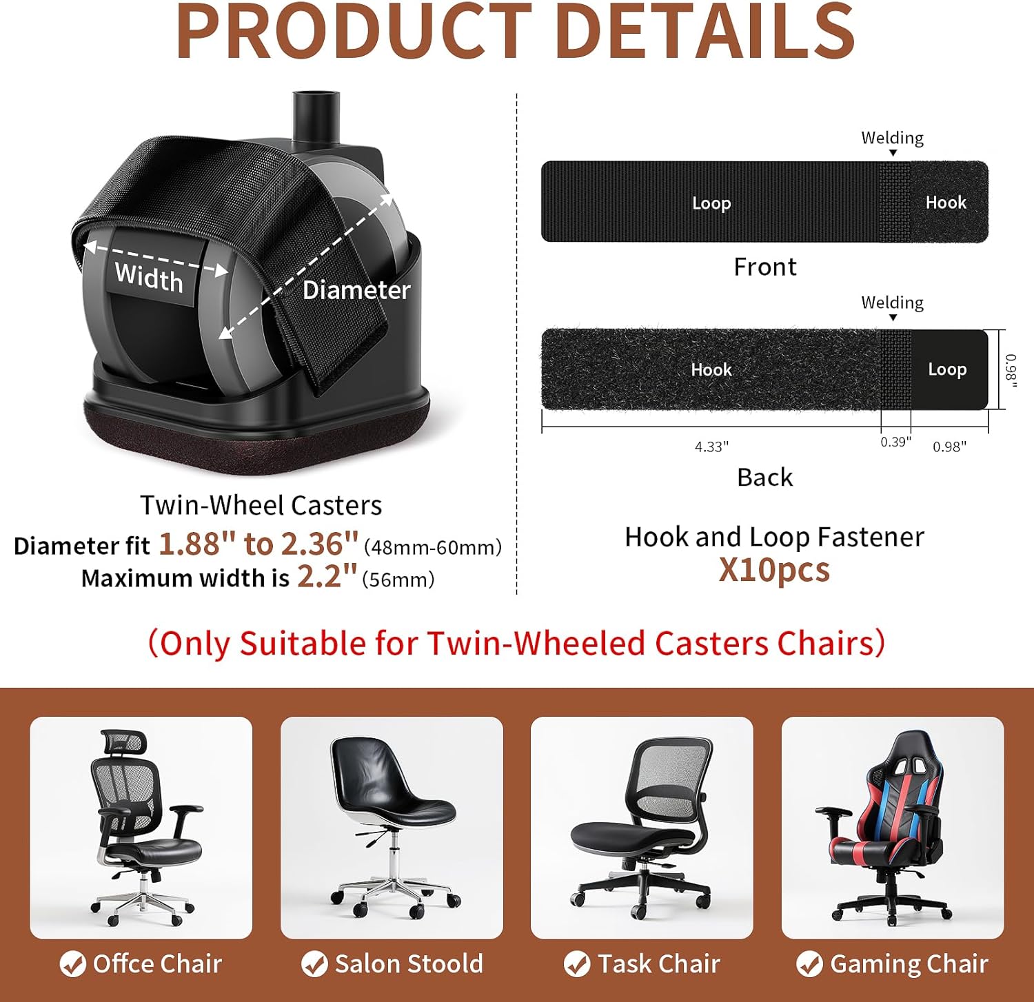 5 Buah Pelindung Kaki Kursi Ka - Furniture Hardware Feet ulasan dan harga