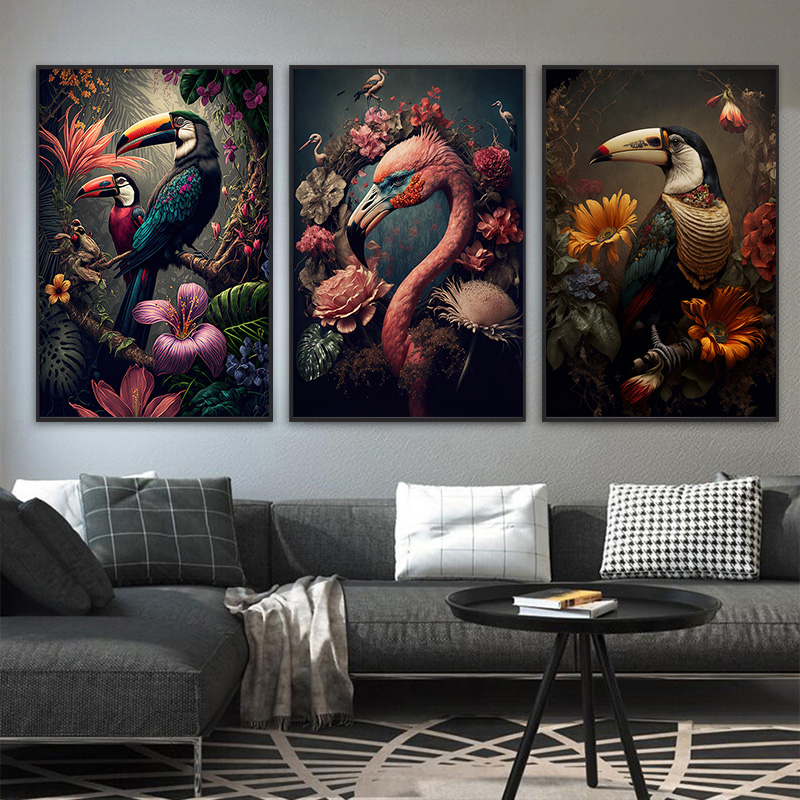 Poster burung bunga Retro dan  - Furniture Paradise & Hardware Ghaziabad Photos ulasan dan harga