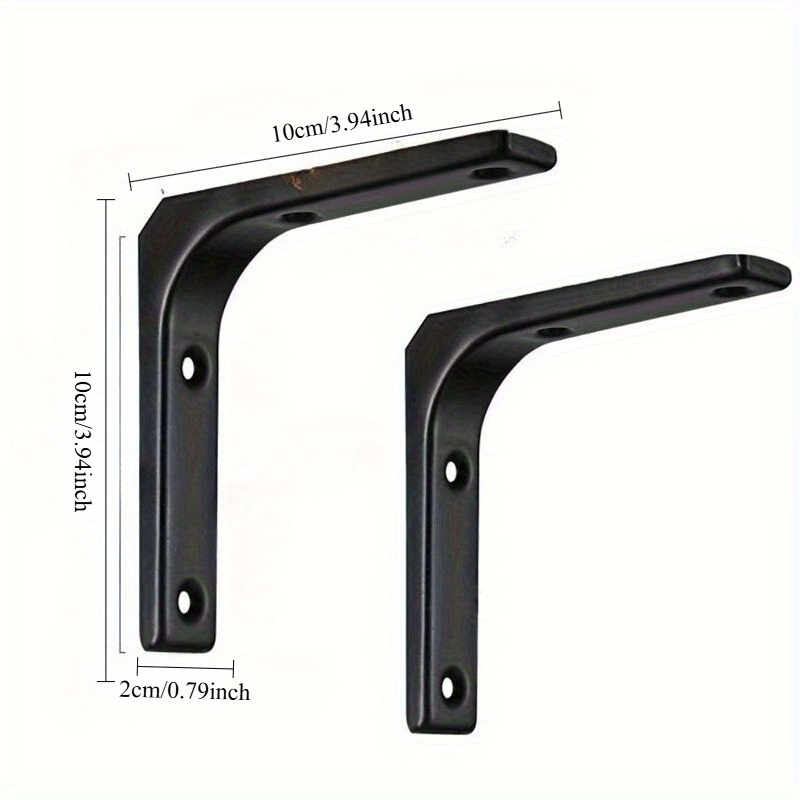 2 Buah Braket Rak Besi Tugas B - Shelf Bracket Pair ulasan dan harga
