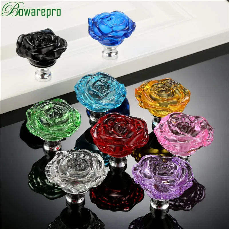 Bowarepro 50MM Kristal Mawar K - Furniture Hardware Feet ulasan dan harga
