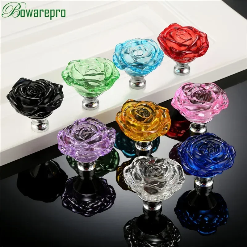 Bowarepro 50MM Kristal Mawar K - Furniture Hardware Feet ulasan dan harga