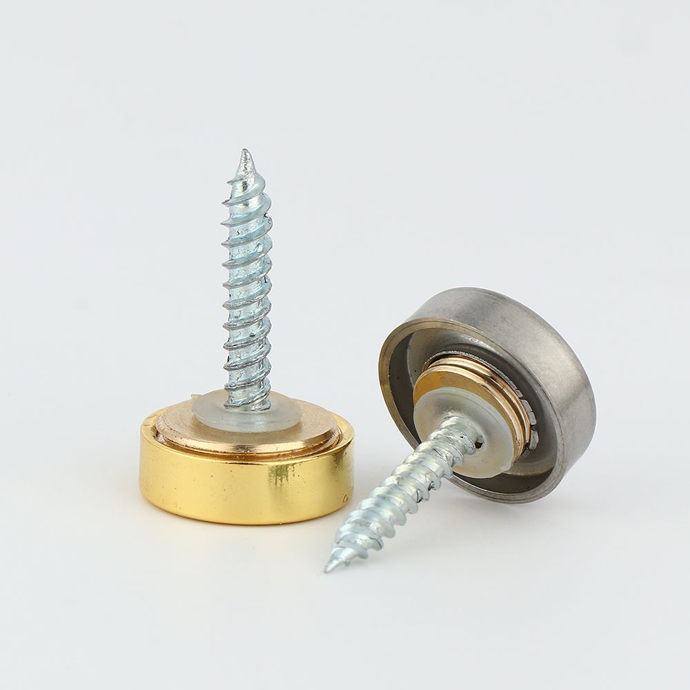 4 Set Cermin Pengencang Sekrup - Furniture Hardware Covers ulasan dan harga