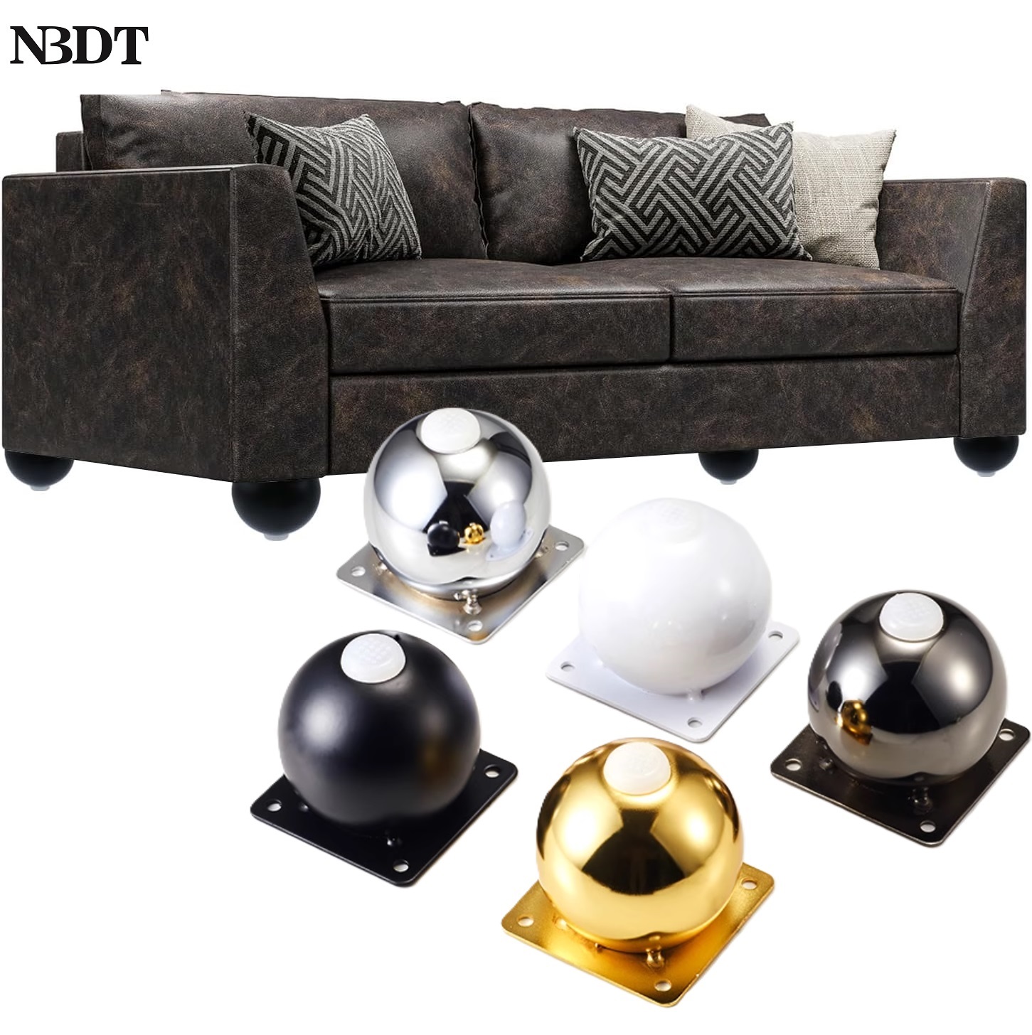 4 Buah Kaki Furnitur Berbentuk - Furniture Hardware Feet ulasan dan harga