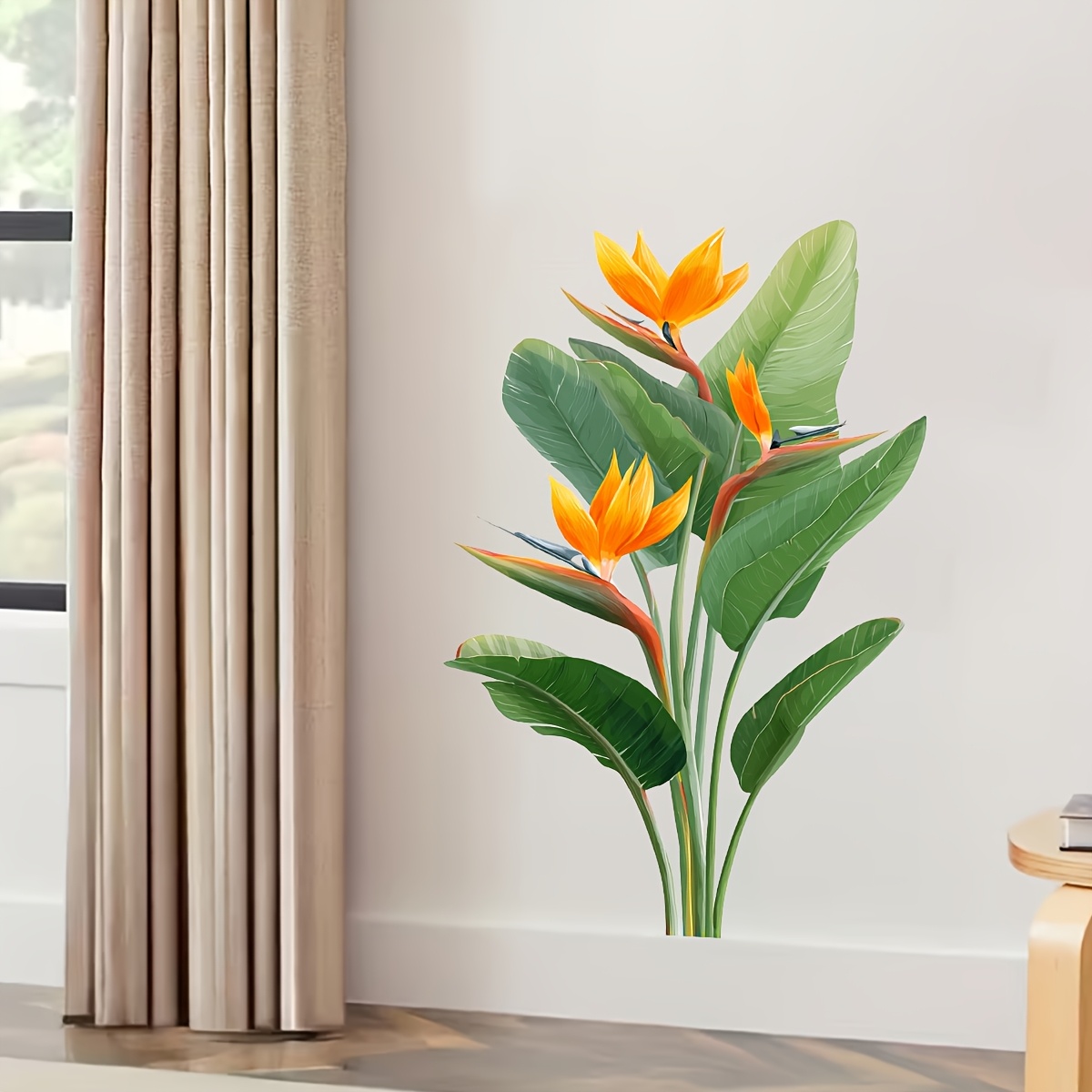 1 Buah Stiker Dinding Daun Hut - Furniture Paradise & Hardware Ghaziabad Photos ulasan dan harga